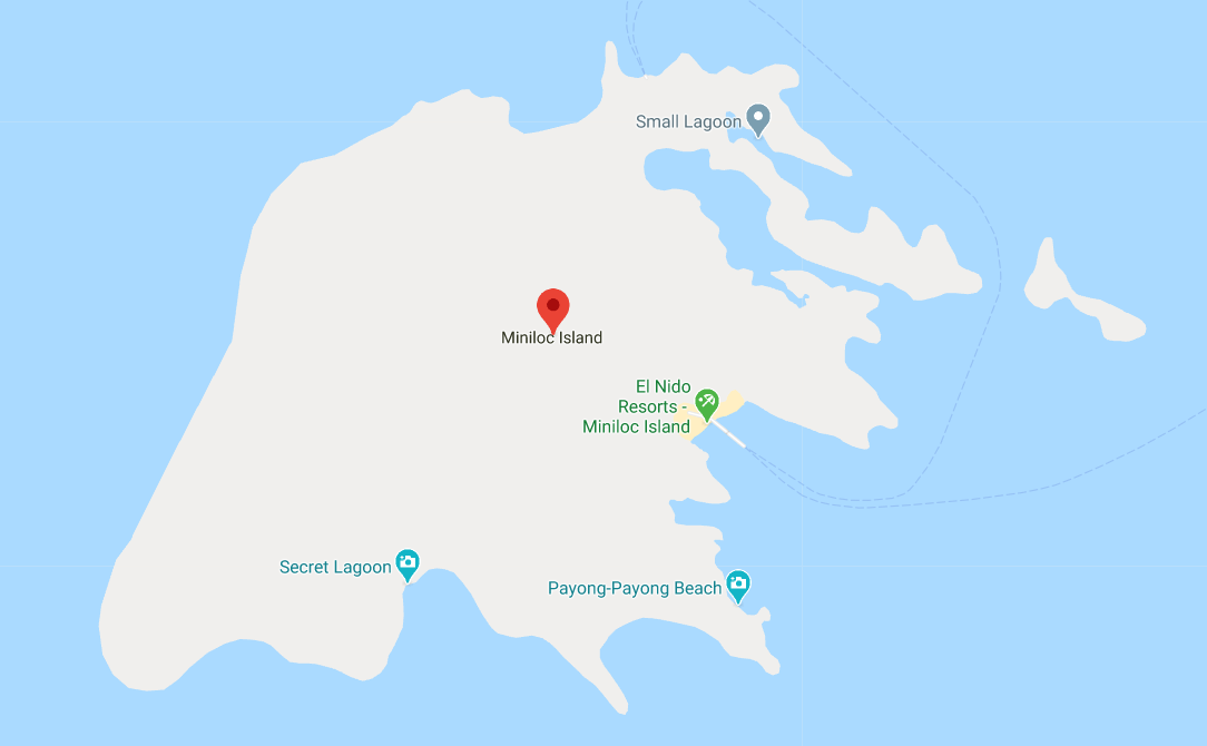Dónde está Miniloc Island, Filipinas