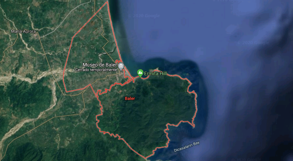 baler tourist map