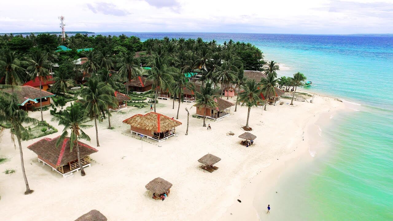 Isla Bantayan en Filipinas